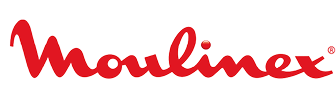 Le logo de la marque moulinex